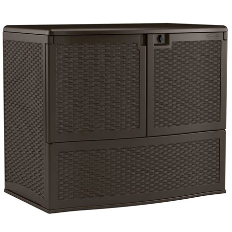 large steel lockable box for deck|lockable storage box home depot.